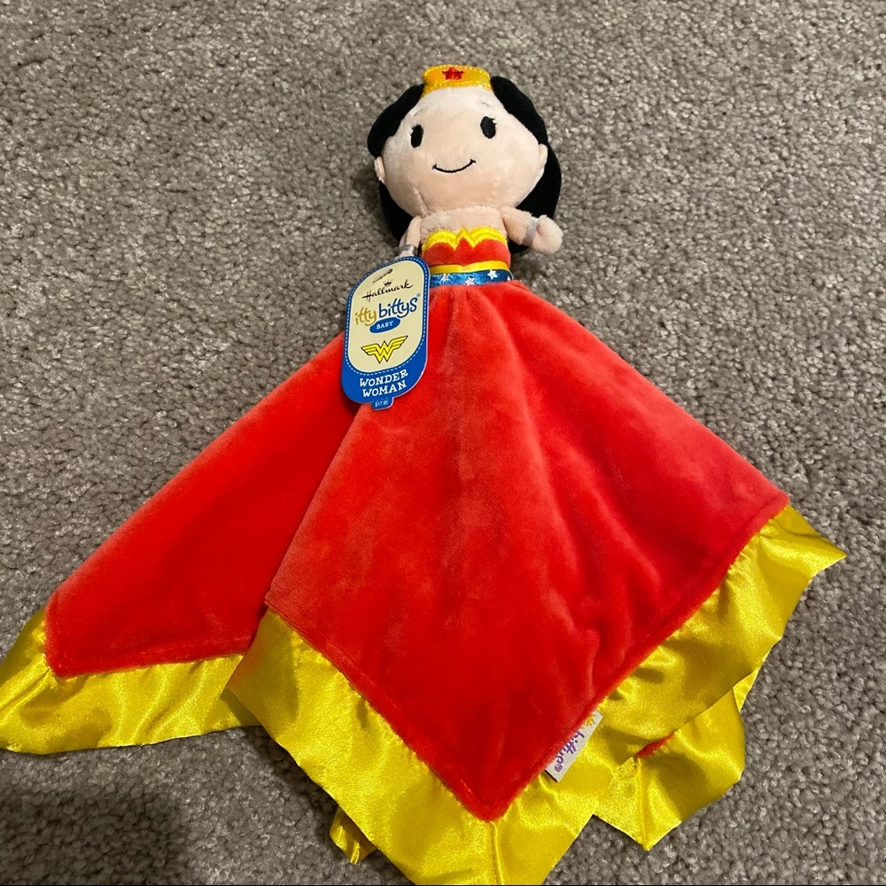 Wonder Woman baby blanket/stuffed animal